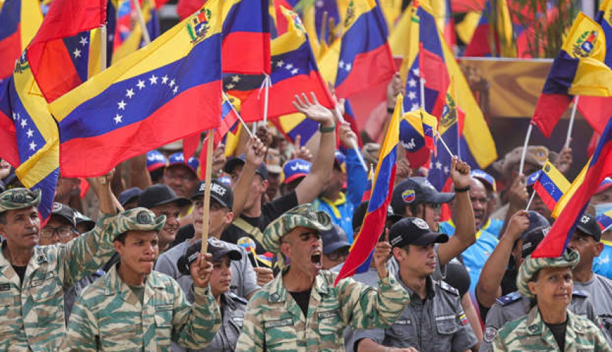 EL AUTO-NOMBRADO PACIFICADOR GLOBAL ANDA MONTANDO PLANES AGRESIVOS CONTRA VENEZUELA