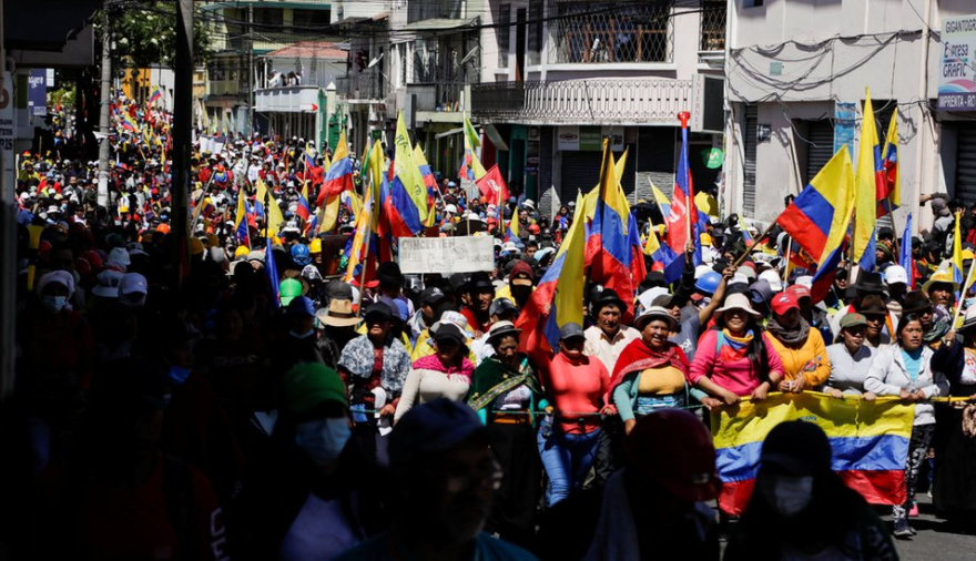 ECUADOR: TRISTEZA Y DOLOR