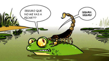 Trump, el escorpión y la rana